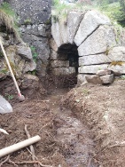  La sortie du tunnel du Sellaret est degagee
